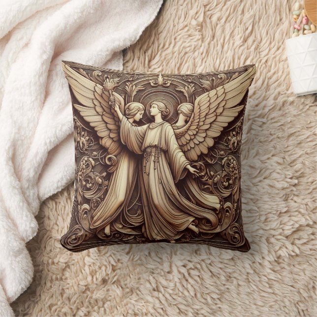Metallische Imitate Rettungsanken Art Throw Kissen (Decke)