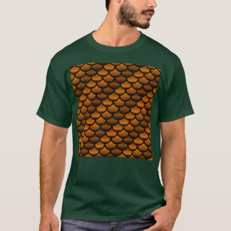 Metallische Meerjungenskala 4 T-Shirt