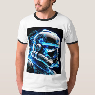 "Metallische Meisterwerke: Die Schönheit der Robot T-Shirt