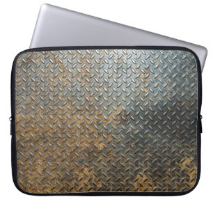 Metallische Oberfläche, reflektierender Texturhint Laptopschutzhülle