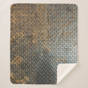Metallische Oberfläche, reflektierender Texturhint Sherpadecke