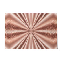 Metallische Rose Gold Door Mat