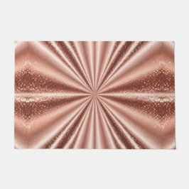 Metallische Rose Gold Door Mat Fußmatte