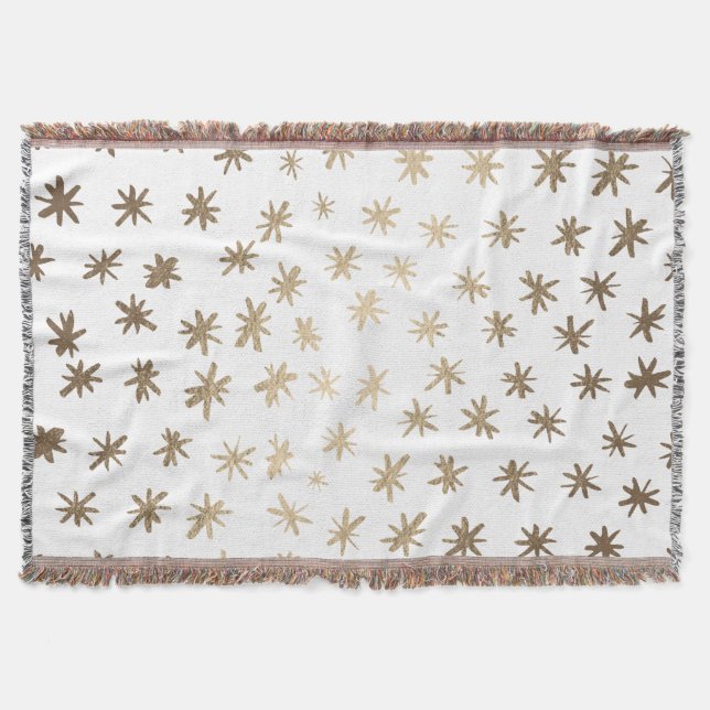 Metallische Sterne - Gold Decke (Vorderseite)