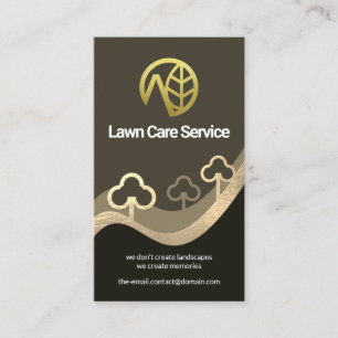 Metallische Texturlandschaft Visitenkarte