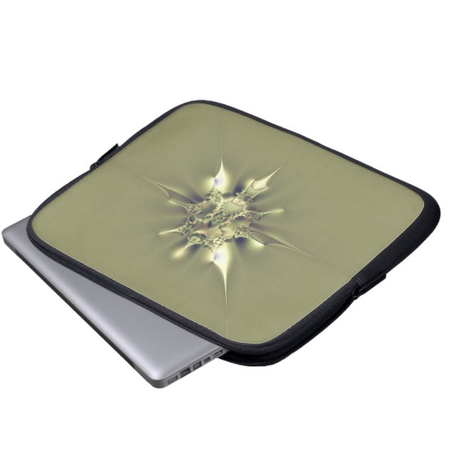 Metallischer Geschmack Laptopschutzhülle (Vorne Knopf)