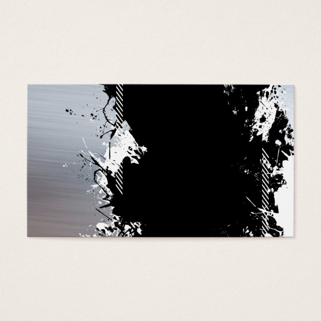Metallischer Spritzer Hintergrund (Vorderseite)