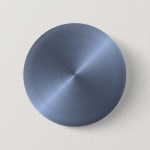 Metallisches Blau Button