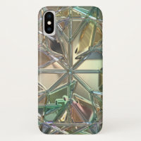 Metallisches Buntglas
