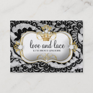 Metallisches Gold 311 Lace de Luxe Ciao Bella Visitenkarte