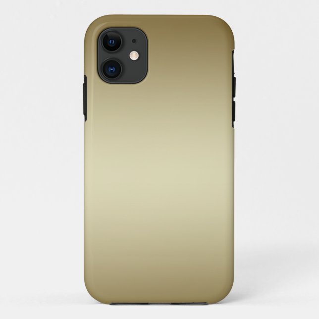 METALLISCHES GOLD DRUCKFoto-EFFEKT Case-Mate iPhone Hülle (Rückseite)
