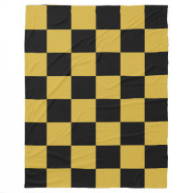 Metallisches Gold im Schwarz-Quadrat-Stil