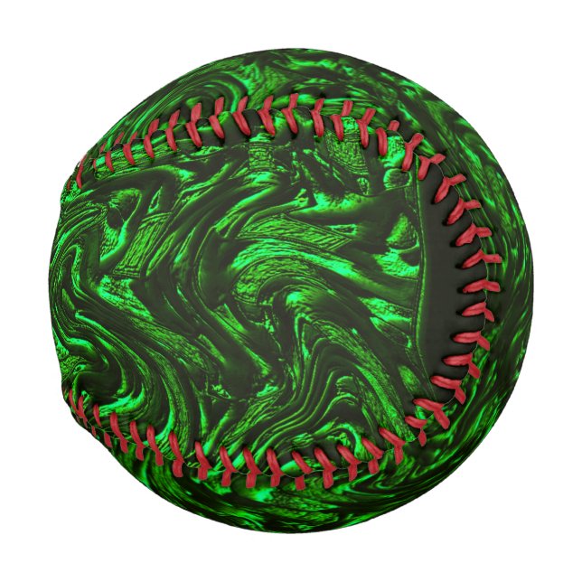 metallisches Grün, texturiert Baseball (Vorne Rechts)