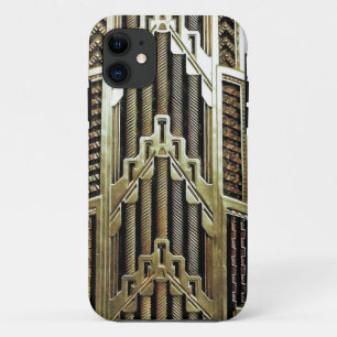 Metallisches Jugendstildesign, vintage, elegant, c Case-Mate iPhone Hülle