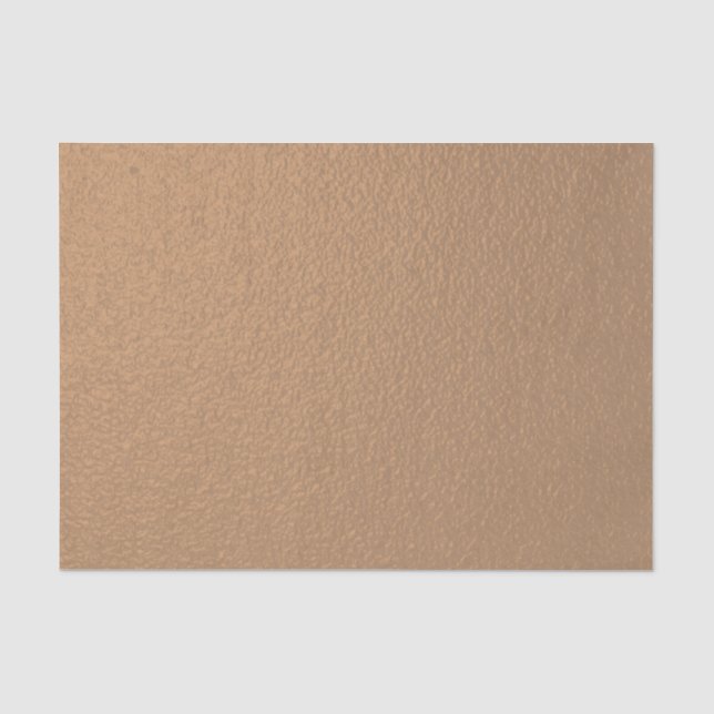 Metallisches Kupfer-Farbiges Seidenpapier (Vorderseite)