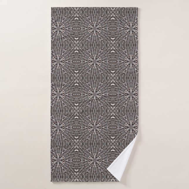 Metallisches Mesh Silver Badehandtuch (Badehandtuch)