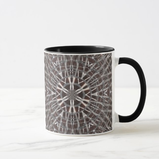 Metallisches Mesh Silver Tasse (Rechts)