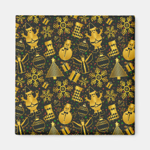 Metallisches Weihnachtsgebäck Magnet