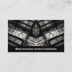 Metallkonstruktionsdienstleistungen und Installati Visitenkarte