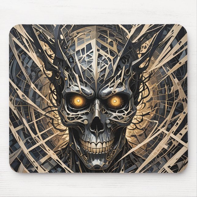 Metallkopf Mousepad (Vorne)