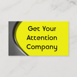 Metallkurven-Visitenkarten Visitenkarte