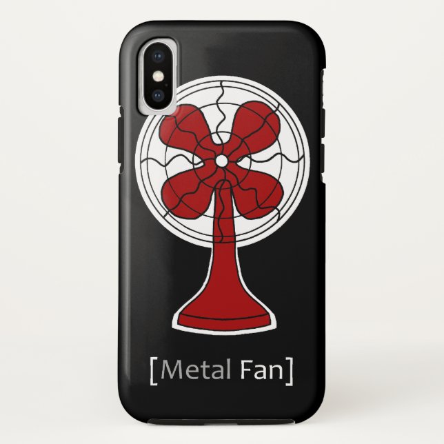 Metalllüfter Case-Mate iPhone Hülle (Rückseite)