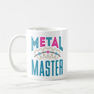 Metallmeister Orthodontist Braces Kaffeetasse
