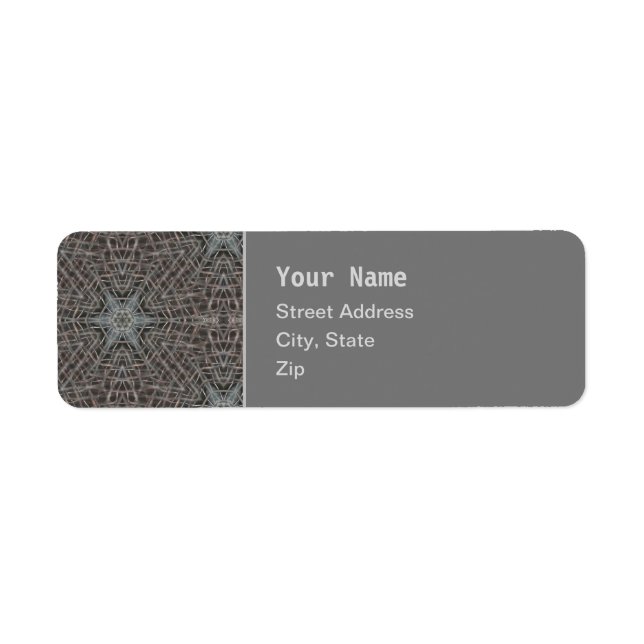 Metallmeshlabel (Vorne)