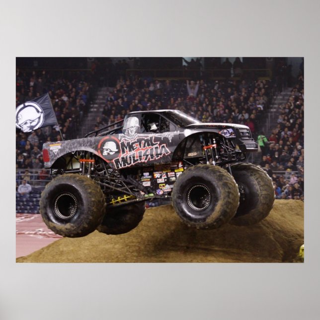 Metallmonster Truck Print Poster (Vorne)