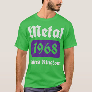 Metallmusik 1968 Vintag T-Shirt