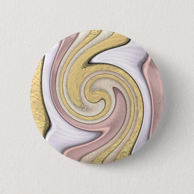 Metallmuster mit Glanz Button (Vorderseite)