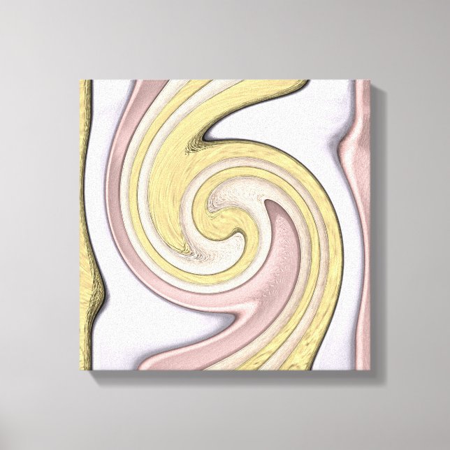 Metallmuster mit Glanz, Kunst Leinwanddruck (Vorderseite)