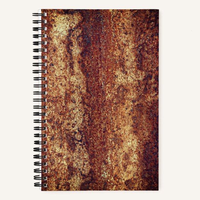 Metallmuster Notizbuch (Vorderseite)