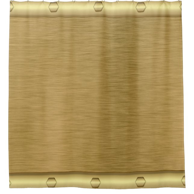 Metalloberfläche Duschvorhang (Vorderseite)