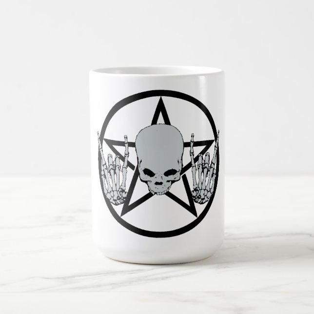Metallpentagram-Tasse Kaffeetasse (Mittel)