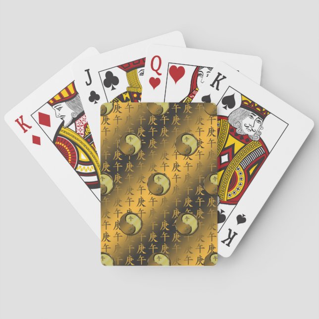 Metallpferd Spielkarten (Rückseite)