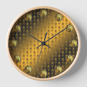 Metallpferd Uhr