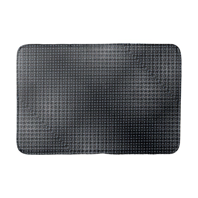 Metallplatte Muster 02 Badematte (Vorderseite)
