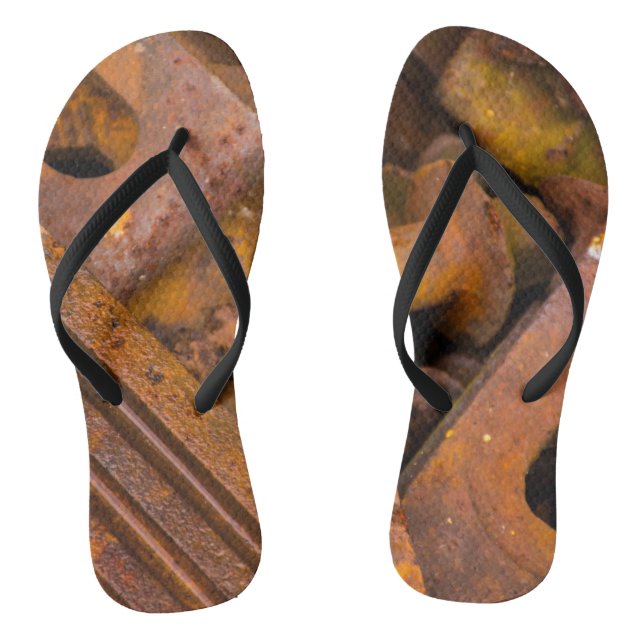 METALLREGELN FLIP-FLÜSSE FLIP FLOPS (Fußbett)