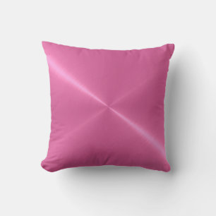 Metallrosa, rosa, rosa, rostfreie Stahlkonstruktio Kissen