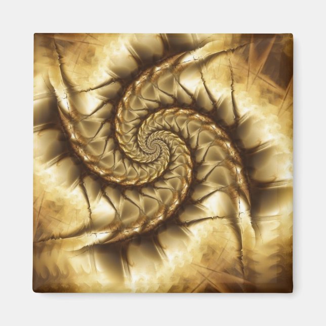 Metallspirale Magnet (Vorne)