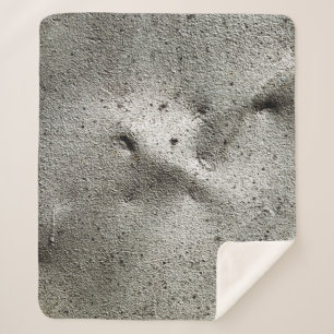 Metallstruktur mit Kratzern und Cracksabstract, ei Sherpadecke