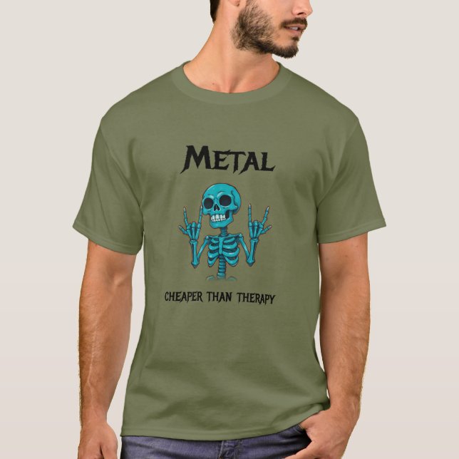 Metalltherapie T-Shirt (Vorderseite)