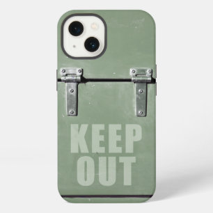 Metalltür Keep Out Case-Mate iPhone-Hülle iPhone Hülle