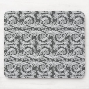 Metallwellen, silberweiße MUSEPAD Mousepad