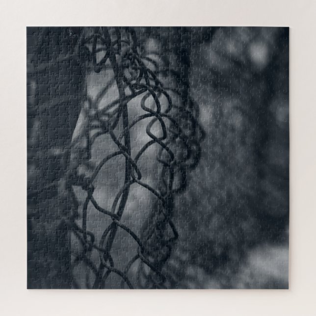 Metallzaun Raster Fine Art (Vertikal)
