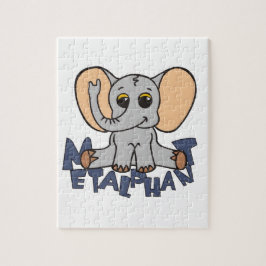 Metalphant Elefant-Puzzlespiel - Singlebild