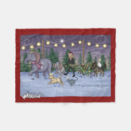 Metalphant Family Tree Fleece Blanket