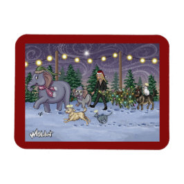 Metalphant Family Tree Magnet