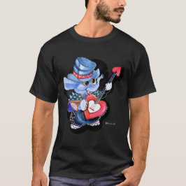 Metalphant Heart Guitar Adult (dunkle Farben) T-Shirt